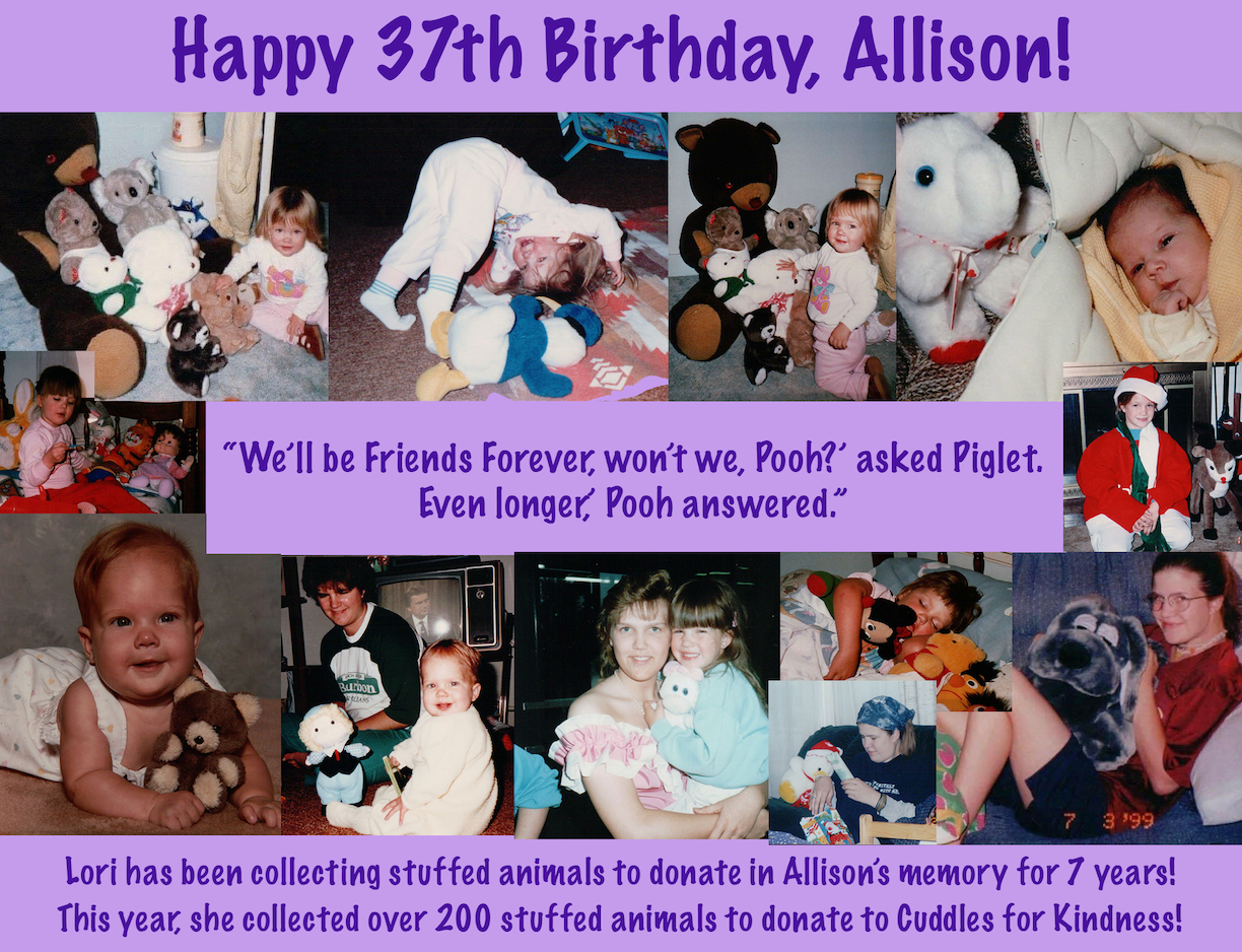 Happy 37th Birthday, Allison! 