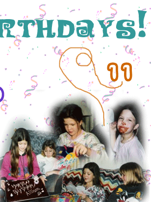 Allie's Birthdays - 10-14